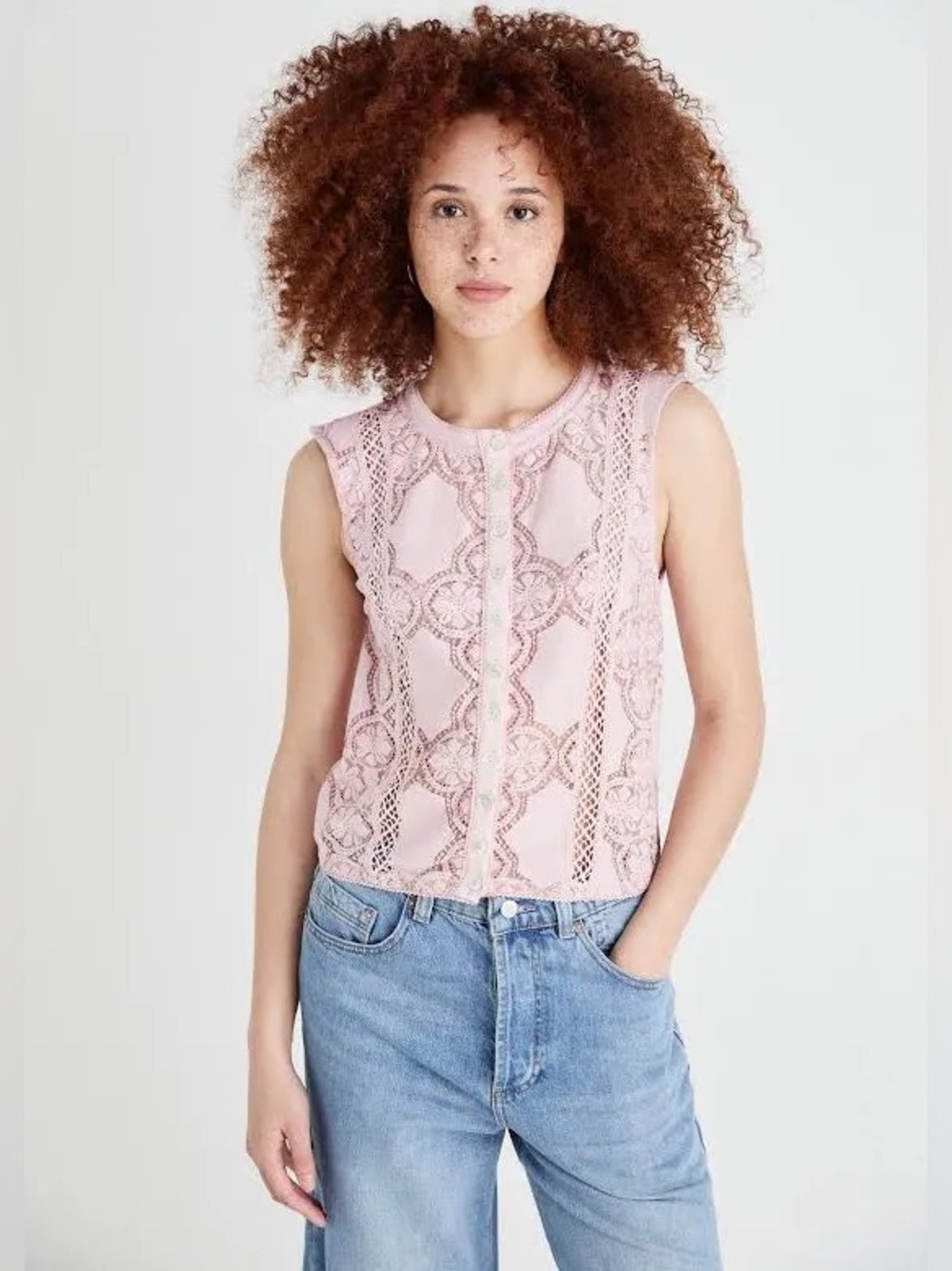 Free People Jae Knit Top